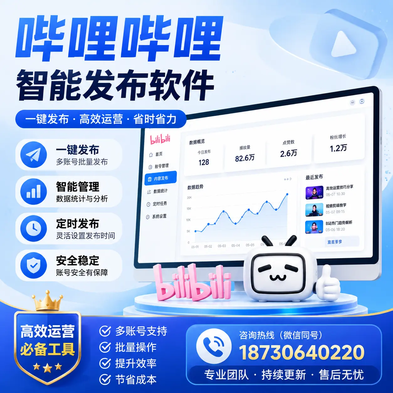 解密哔哩哔哩智能发布软件:功能与优势分析在 湛江
